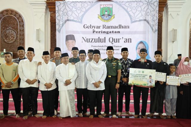 Peringati Nuzulul Quran, Pj Gubernur Banten Al Muktabar Ajak Masyarakat Amalkan Al-Quran